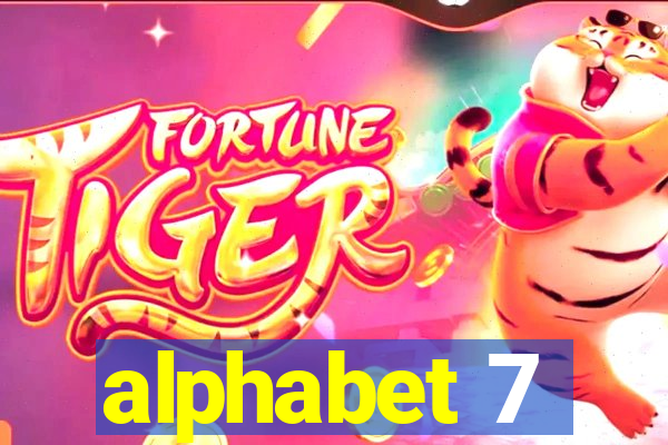 alphabet 7